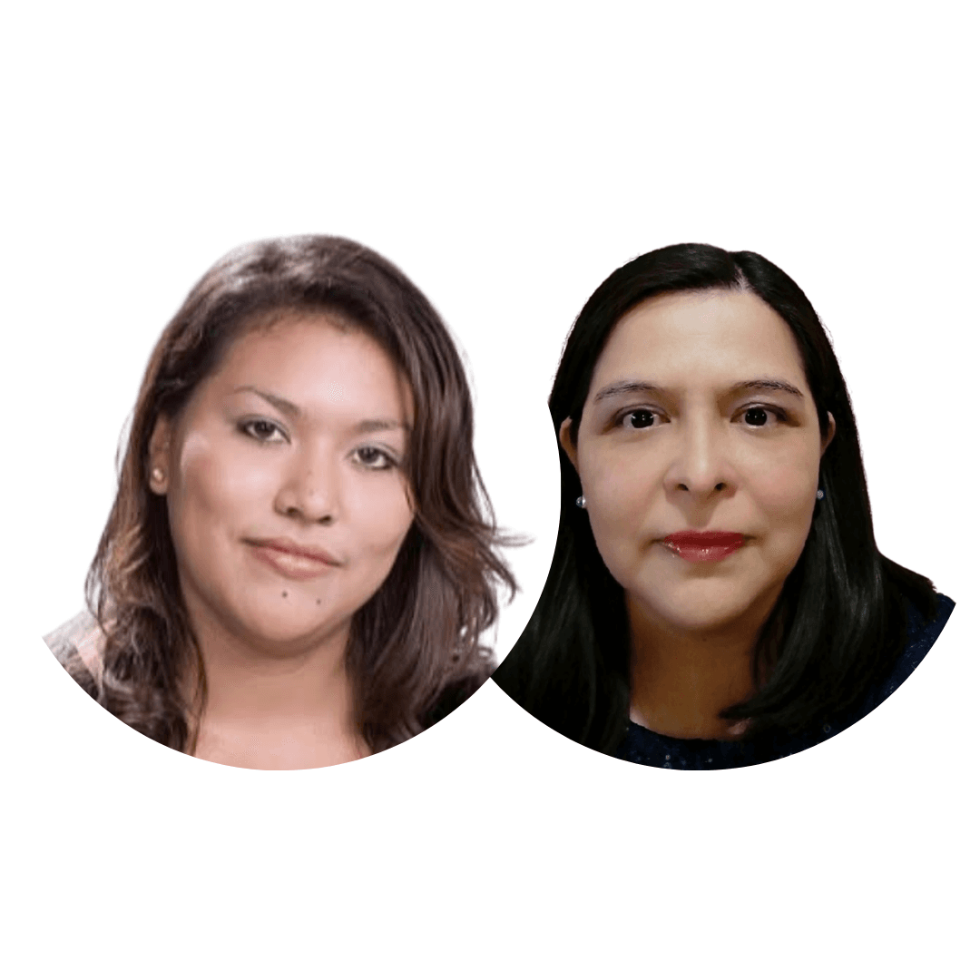 Rebeca Barrea y Xiomara Rivera