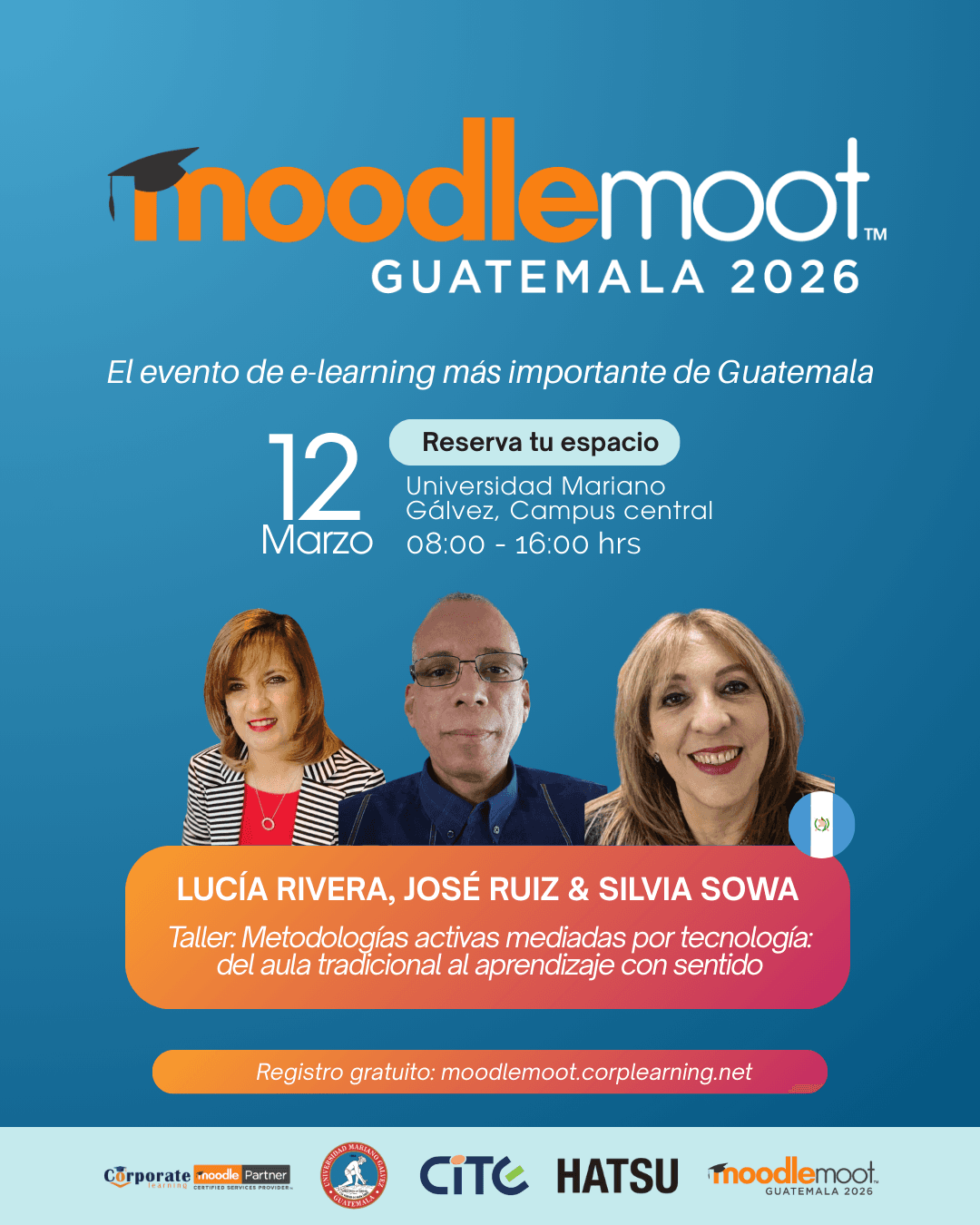 Lucía Rivera, José Ruiz y Silvia Sowa